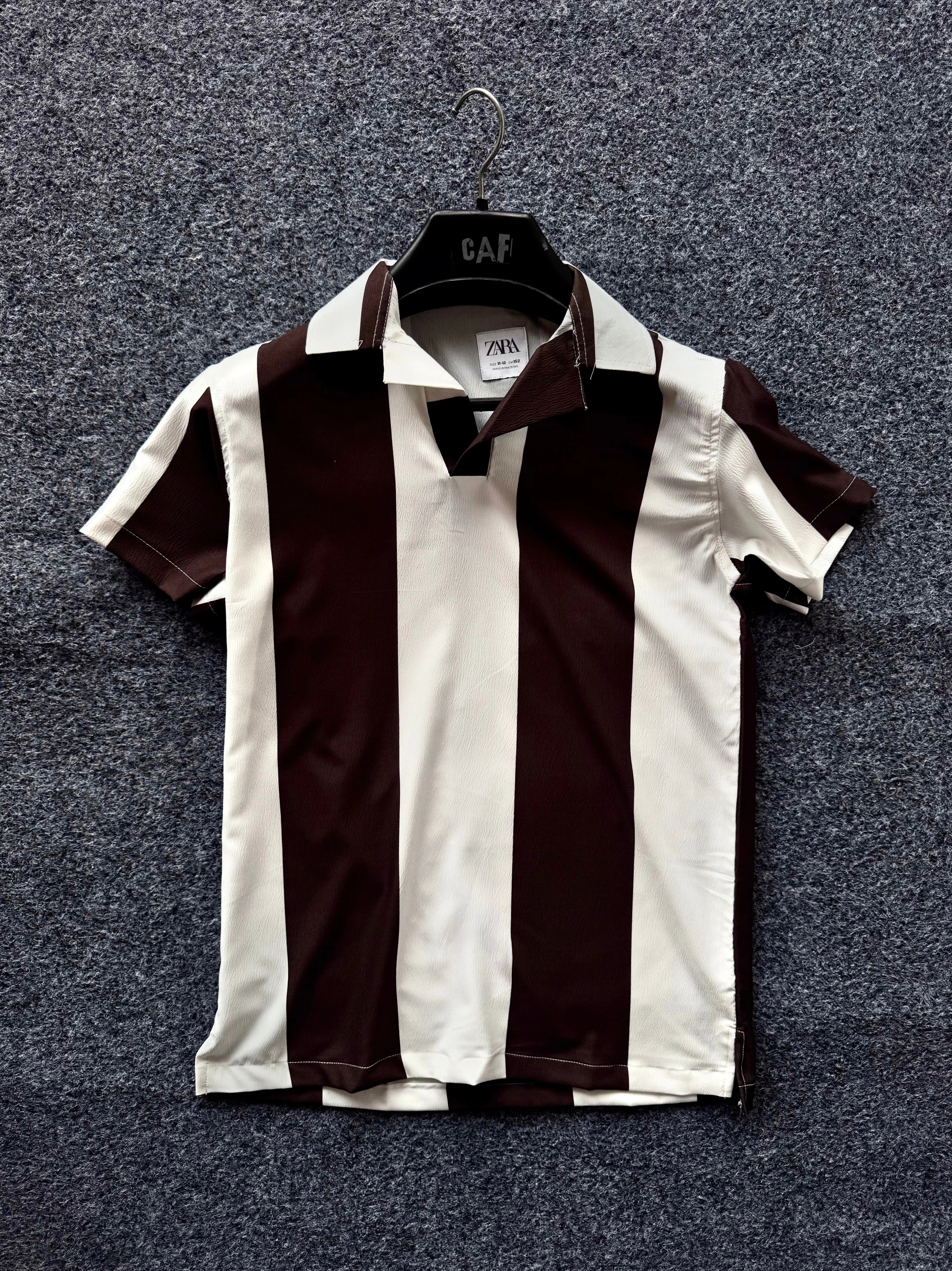 Cuban Collar T-shirt