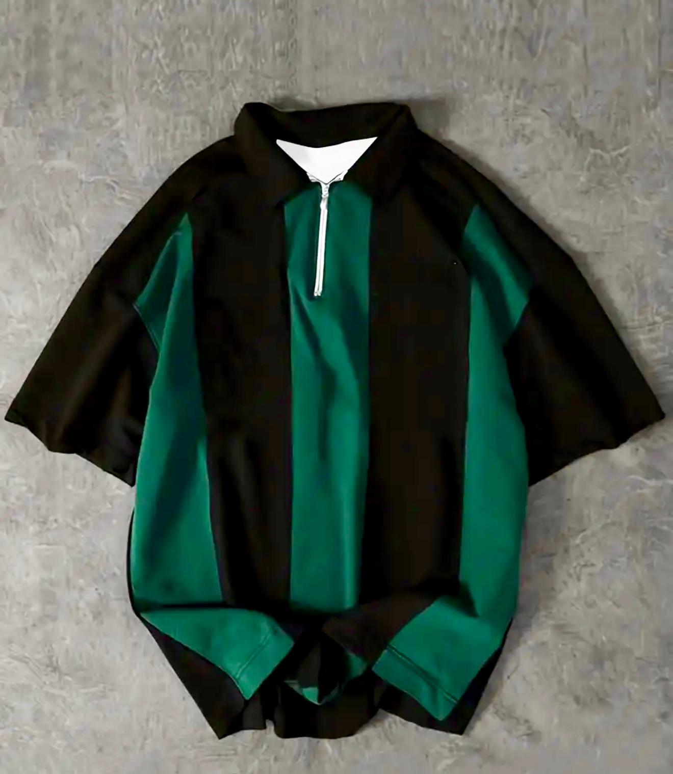 Plane Zip Polo