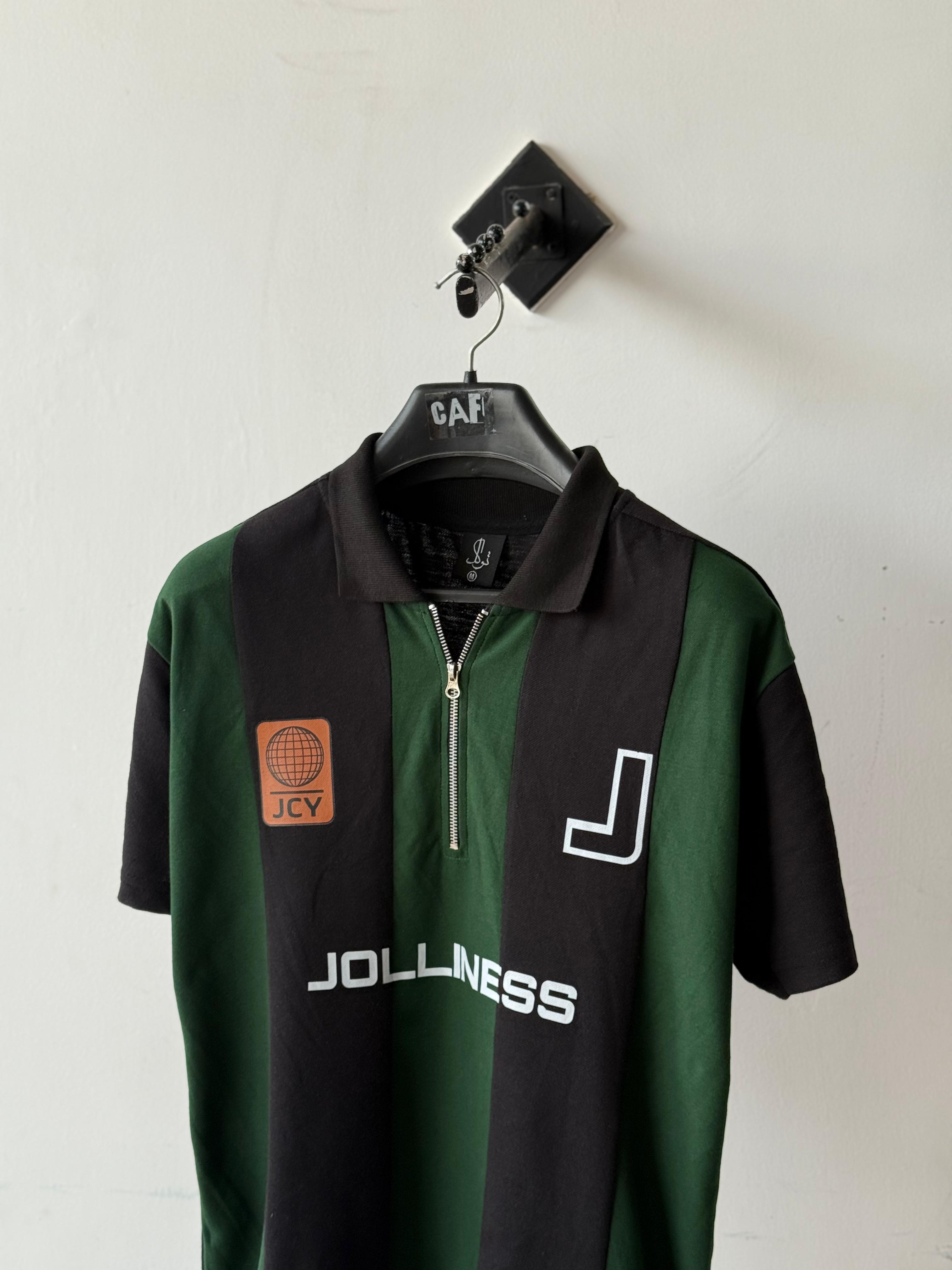 Jolliness Green Panel Polo