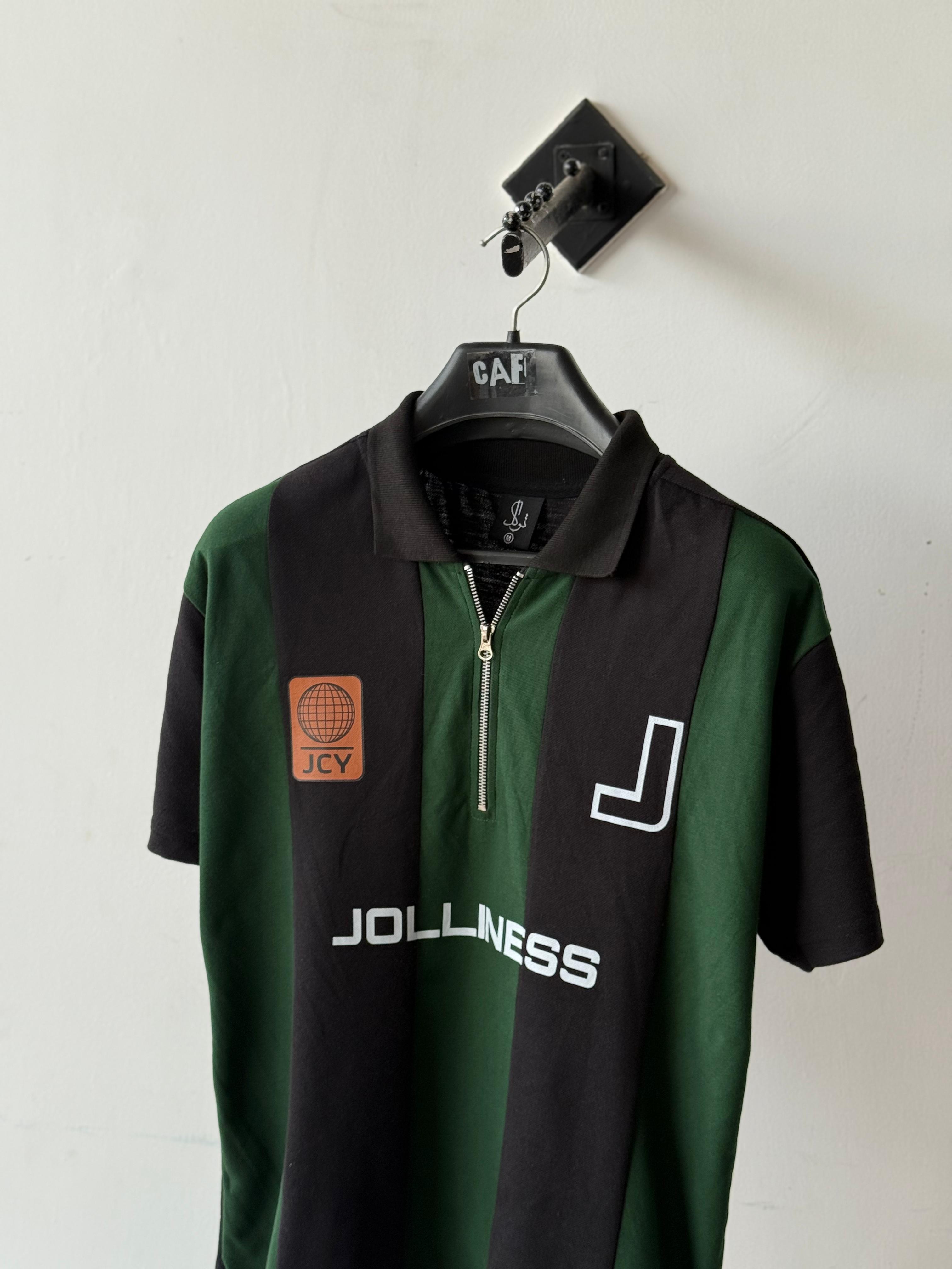Jolliness Green Panel Polo