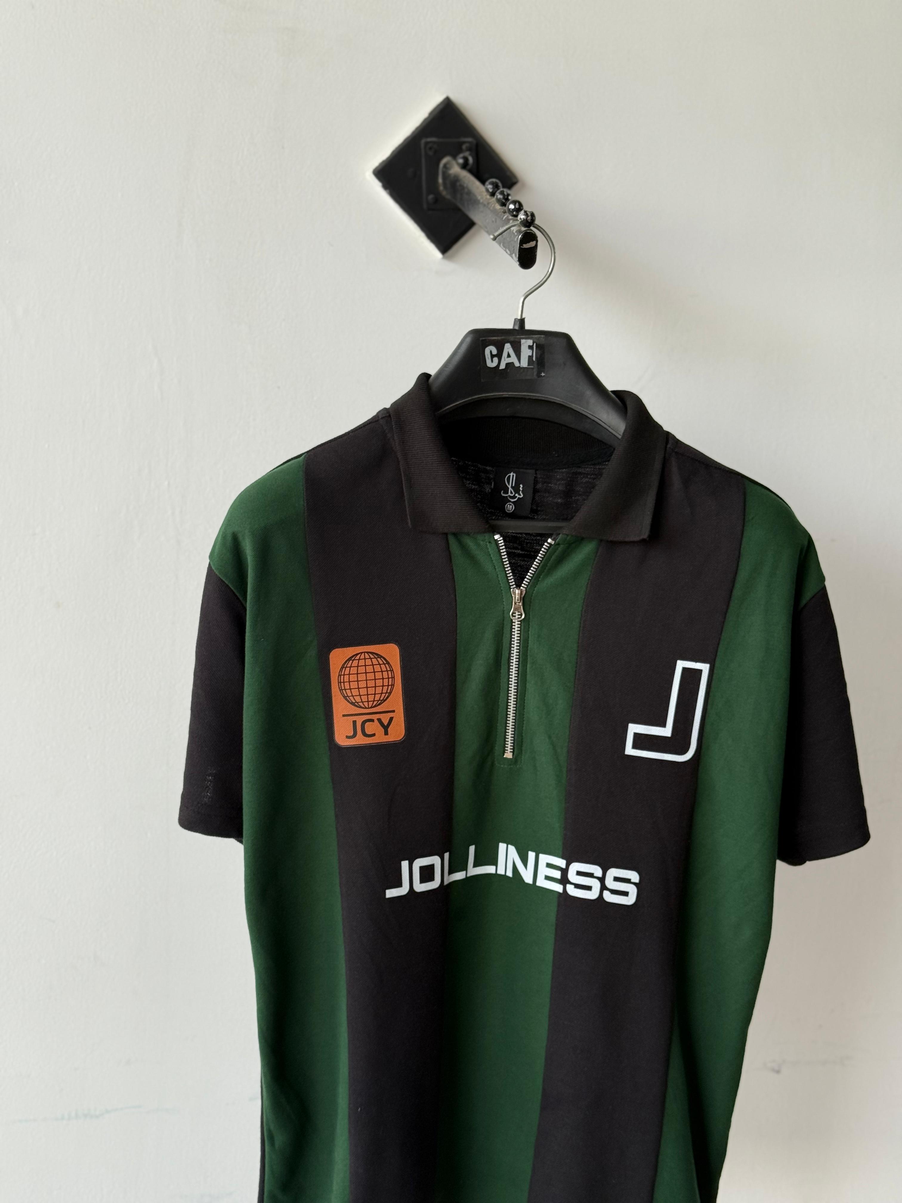 Jolliness Green Panel Polo