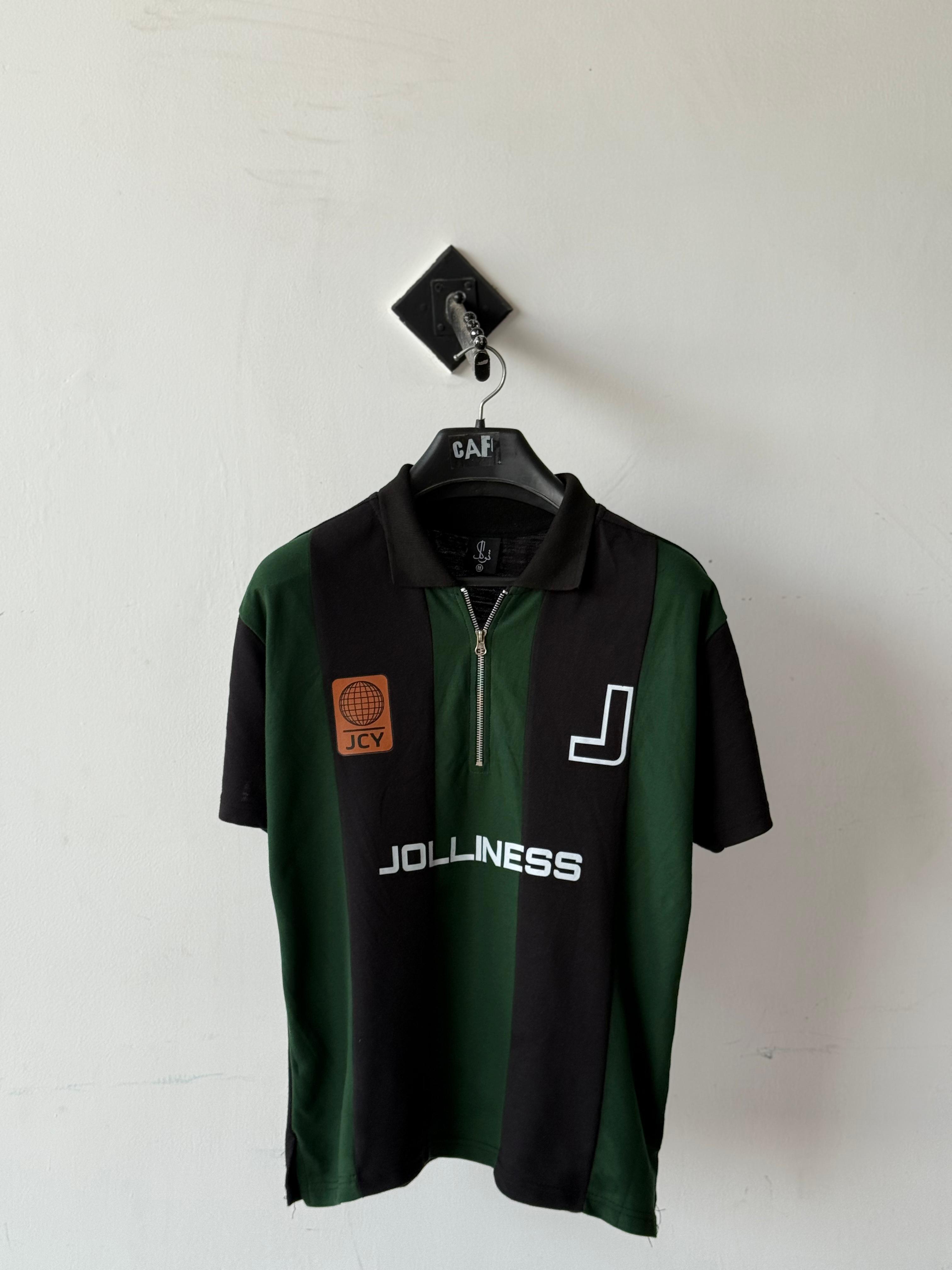 Jolliness Green Panel Polo