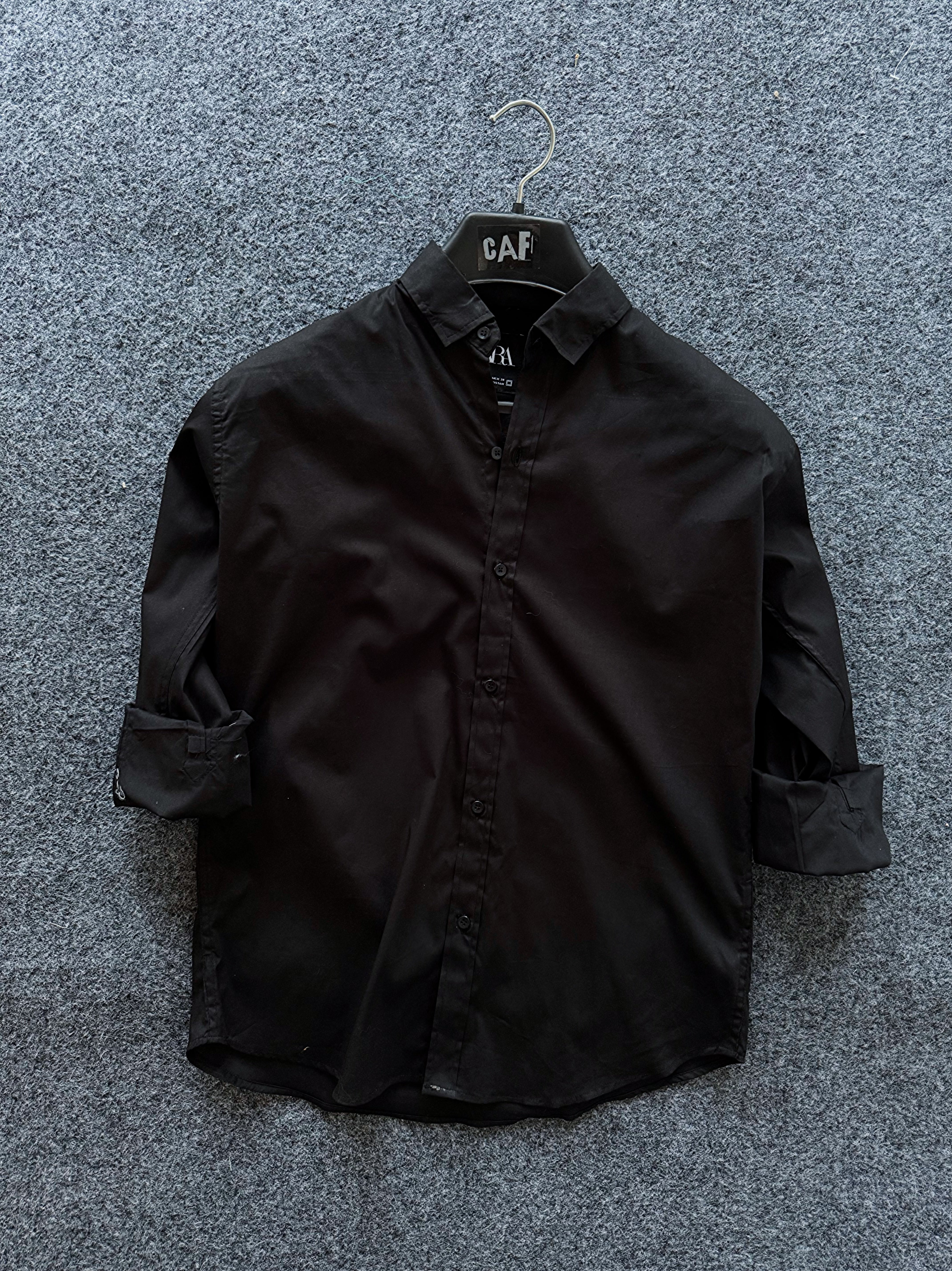 Plain Poplin Shirt