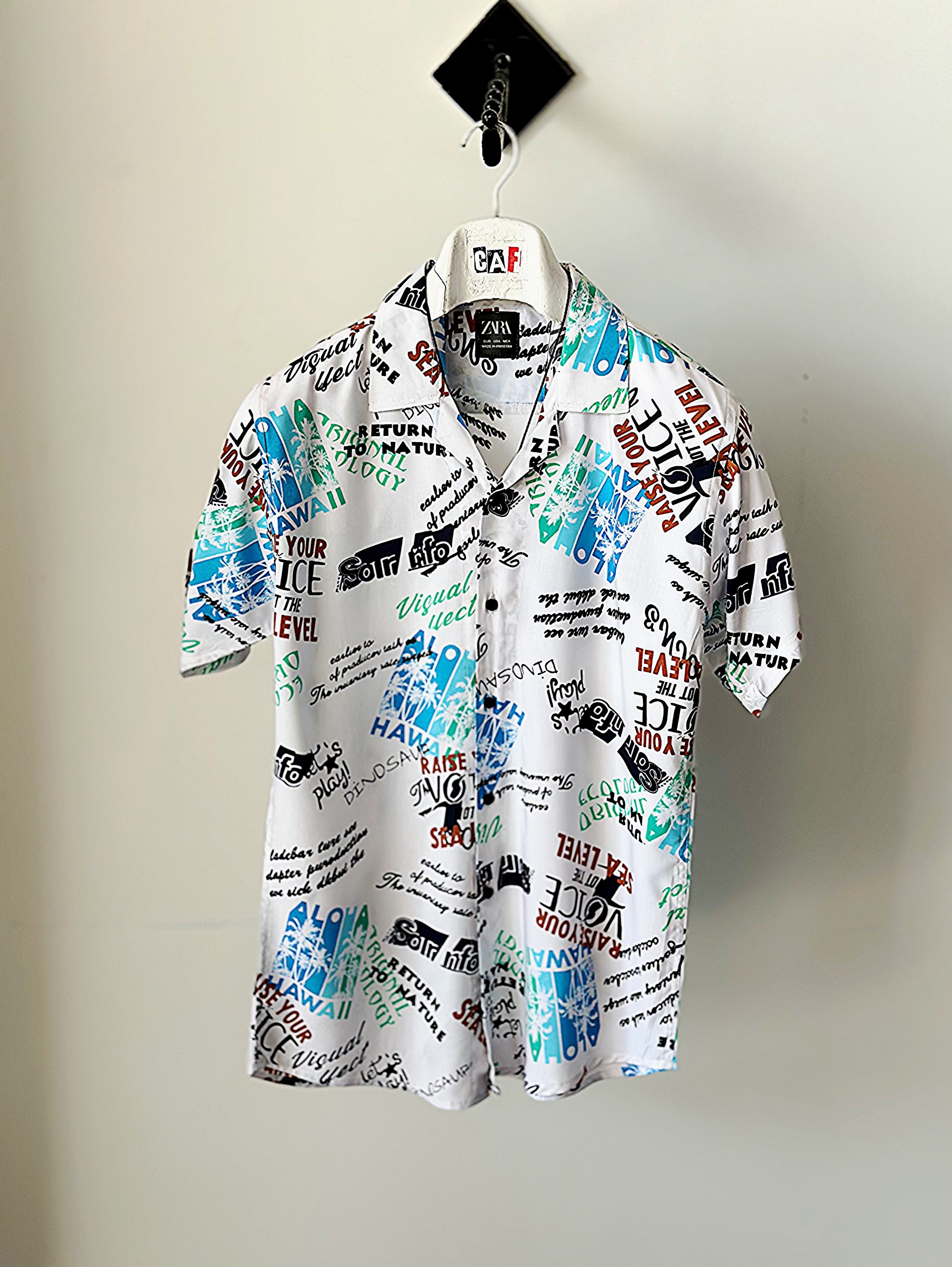 Vibrant Textual Fashion