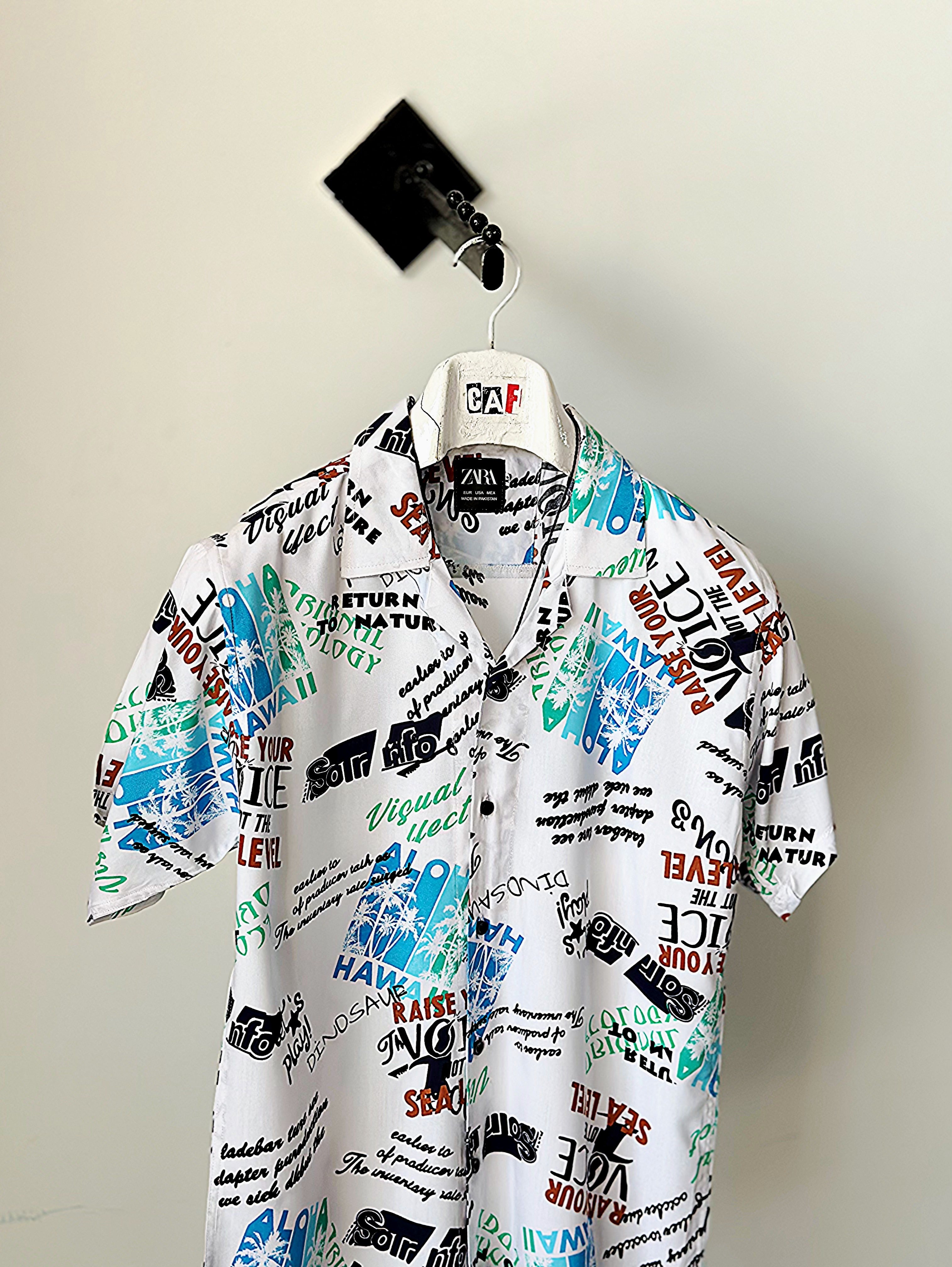 Vibrant Textual Fashion