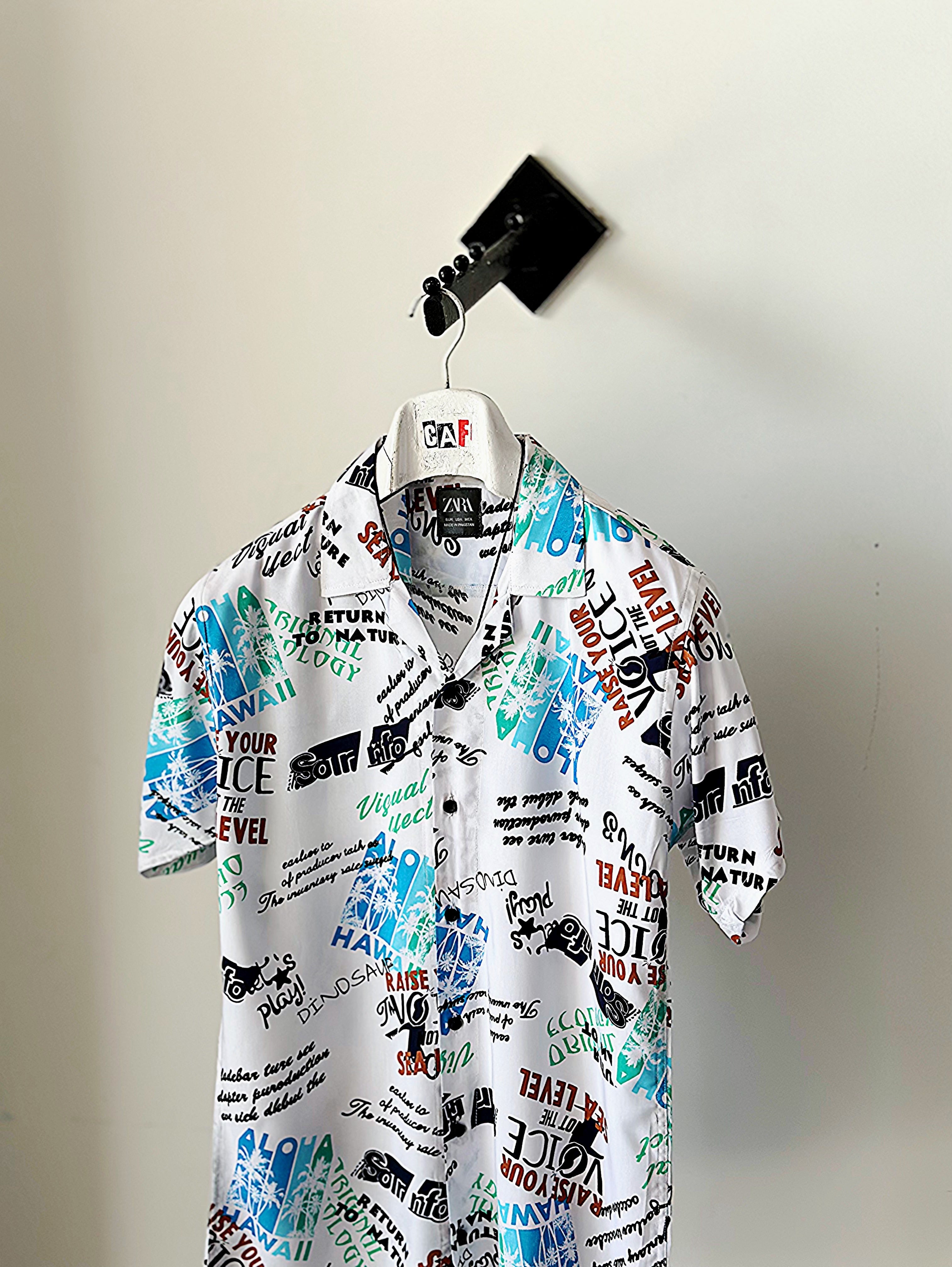 Vibrant Textual Fashion
