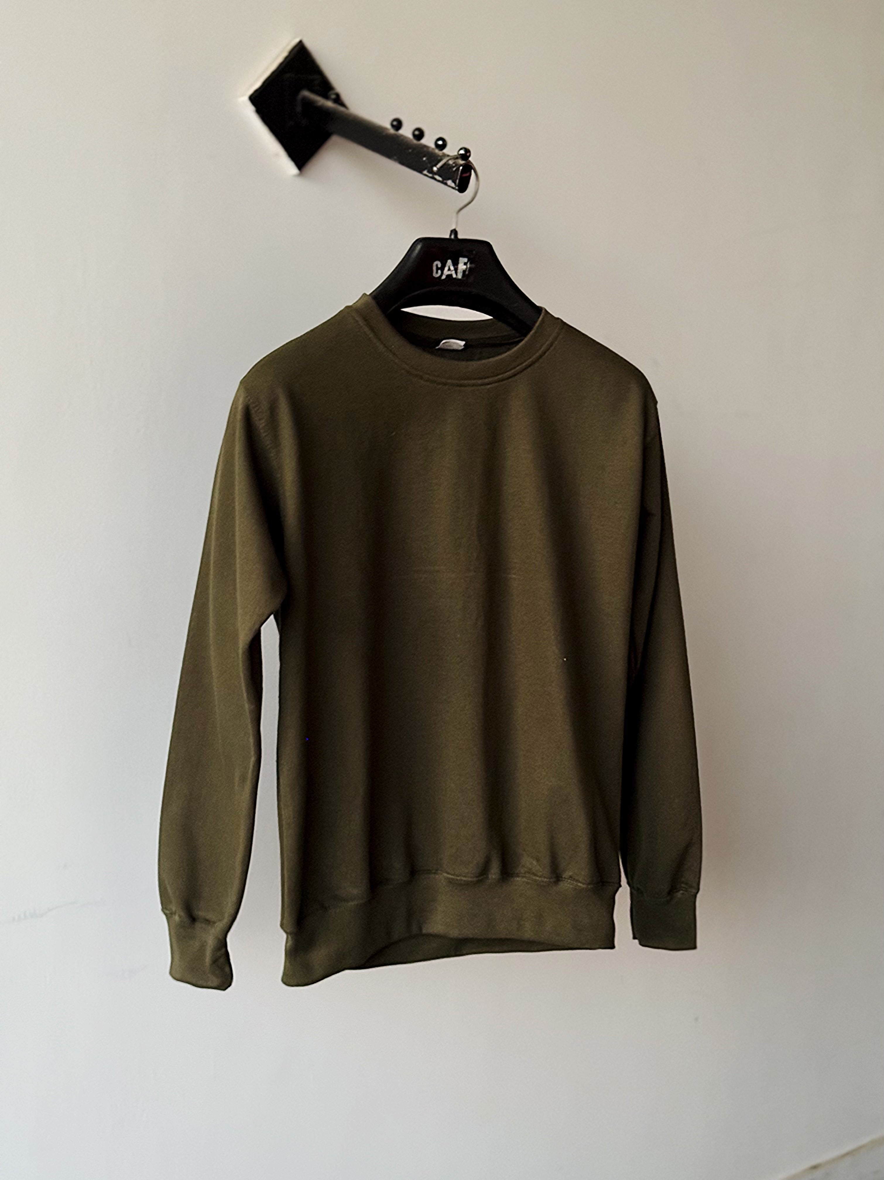 Wine-Tone Plain SweatShirt