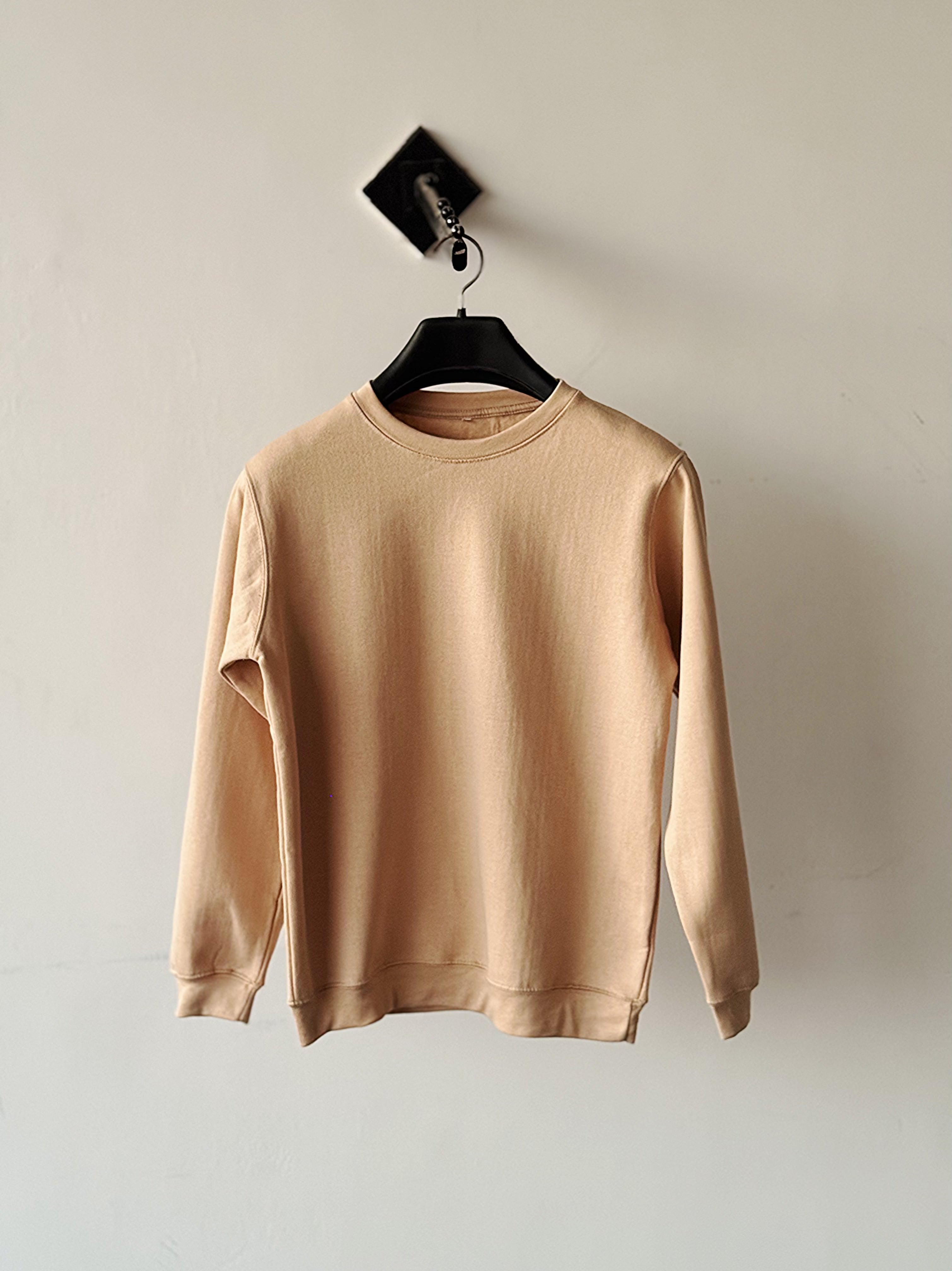 Wine-Tone Plain SweatShirt