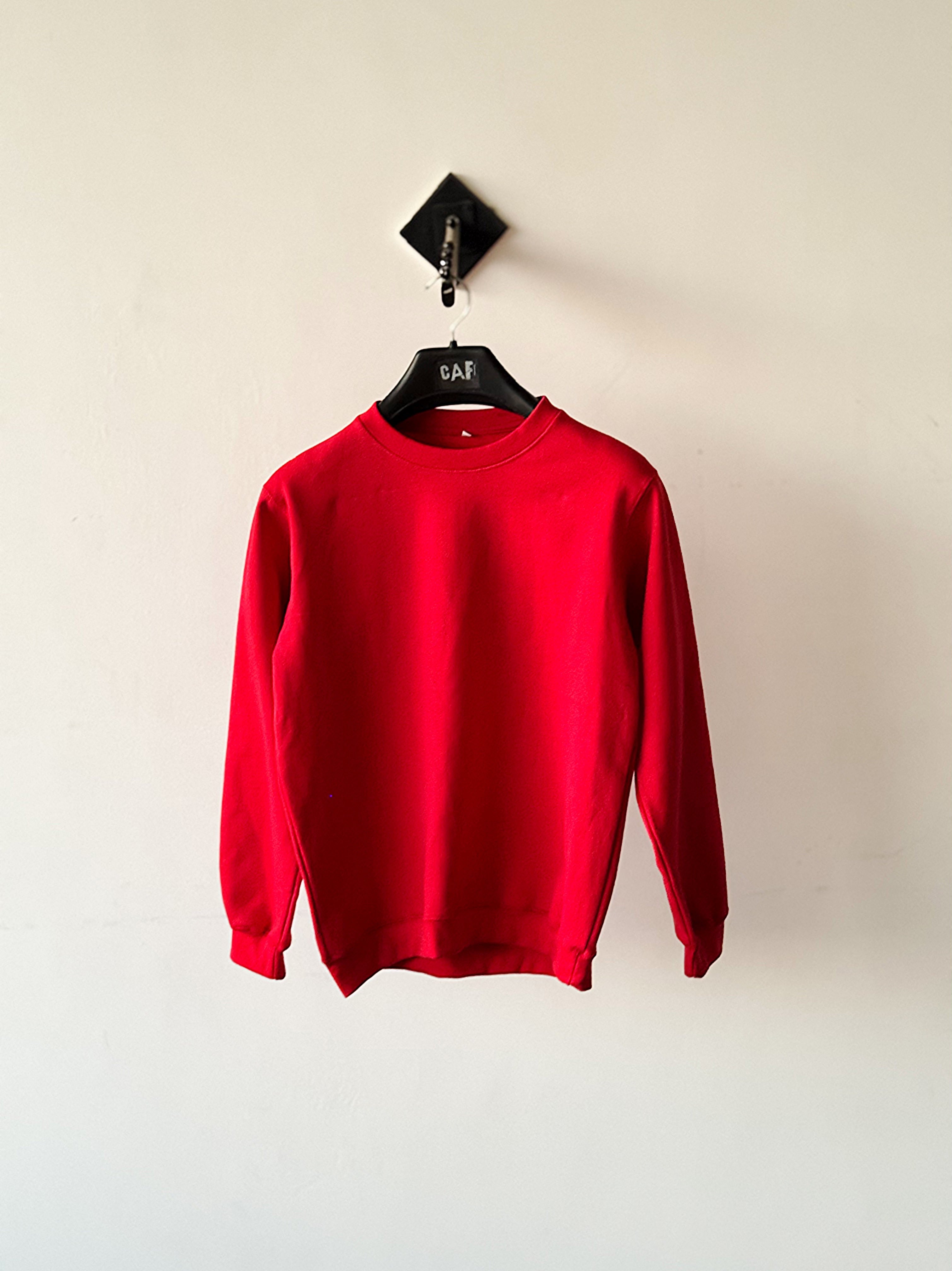 Wine-Tone Plain SweatShirt