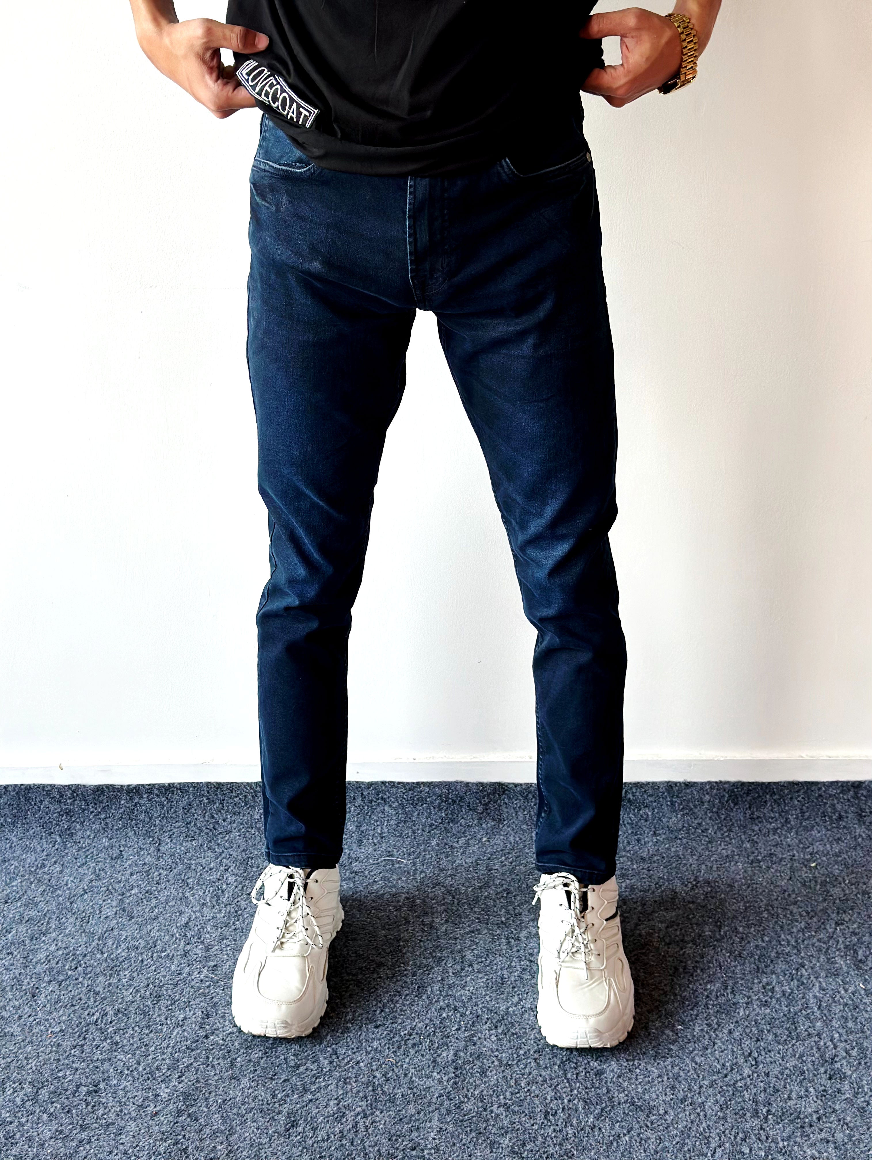 Timeless Blue Denim Look