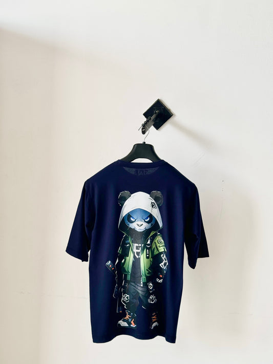 Futuristic Samurai Panda T-Shirt