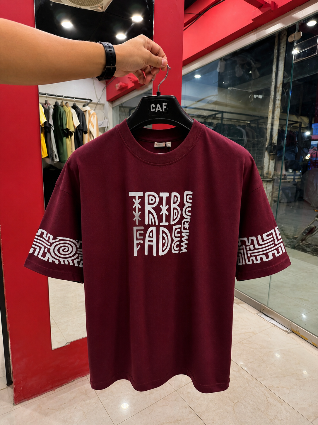 Tribe Fade Oversized T-Shirt