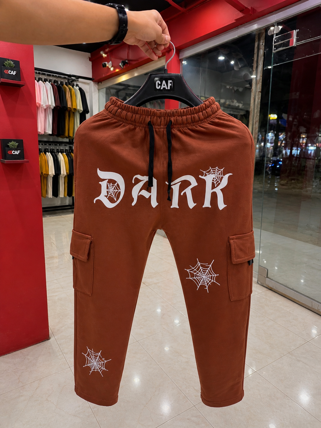 Rust Dark Slimfit Trouser