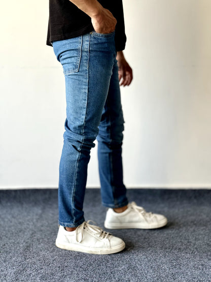 Blue Versatile Style Jeans