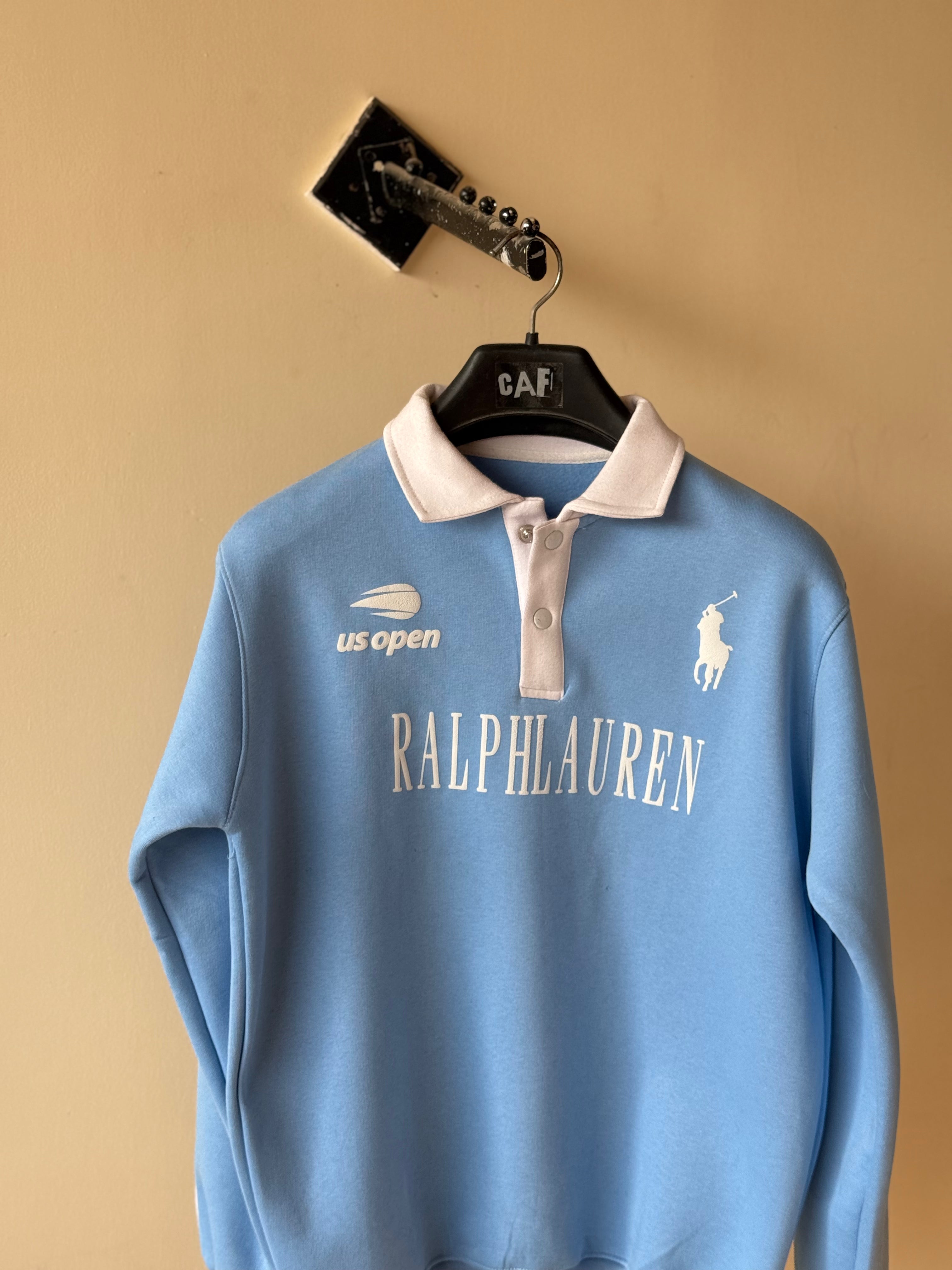 Branded Collar Sweatshirt