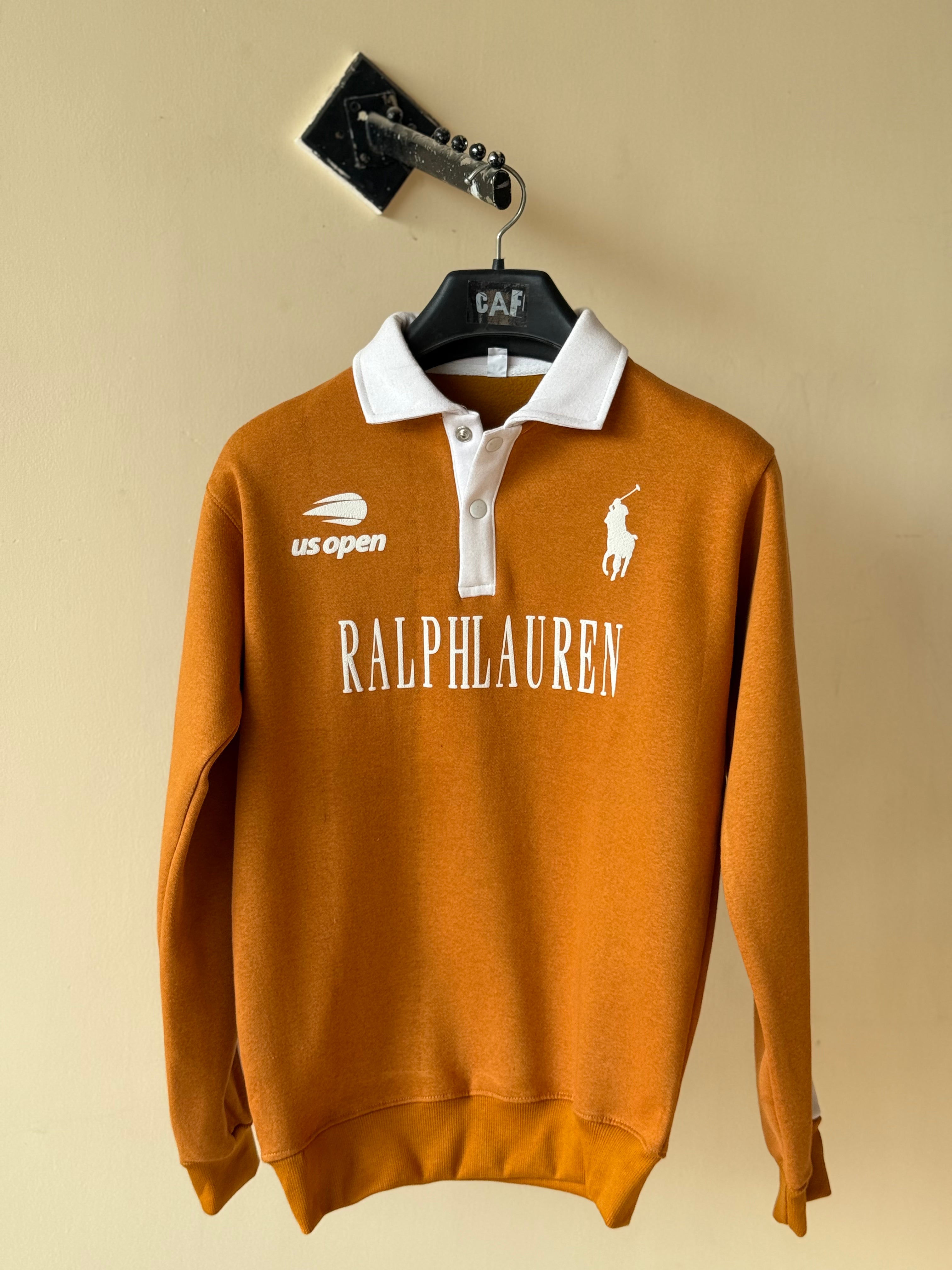 Branded Collar Sweatshirt