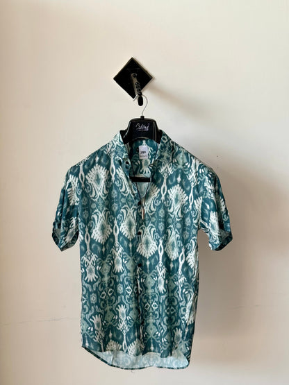 Swirl Green Pattern Shirt