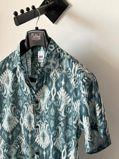 Swirl Green Pattern Shirt