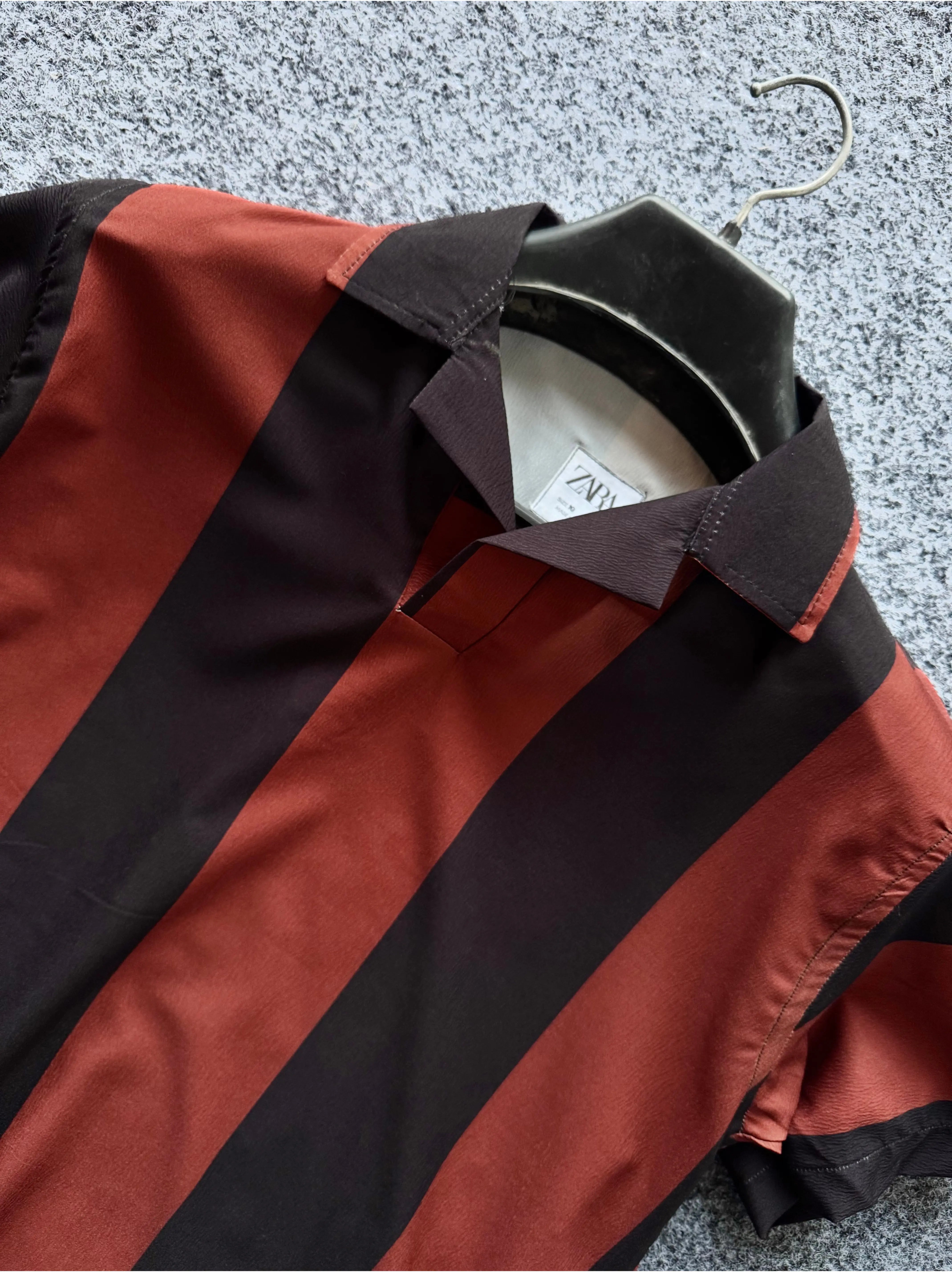 Cuban Collar T-shirt
