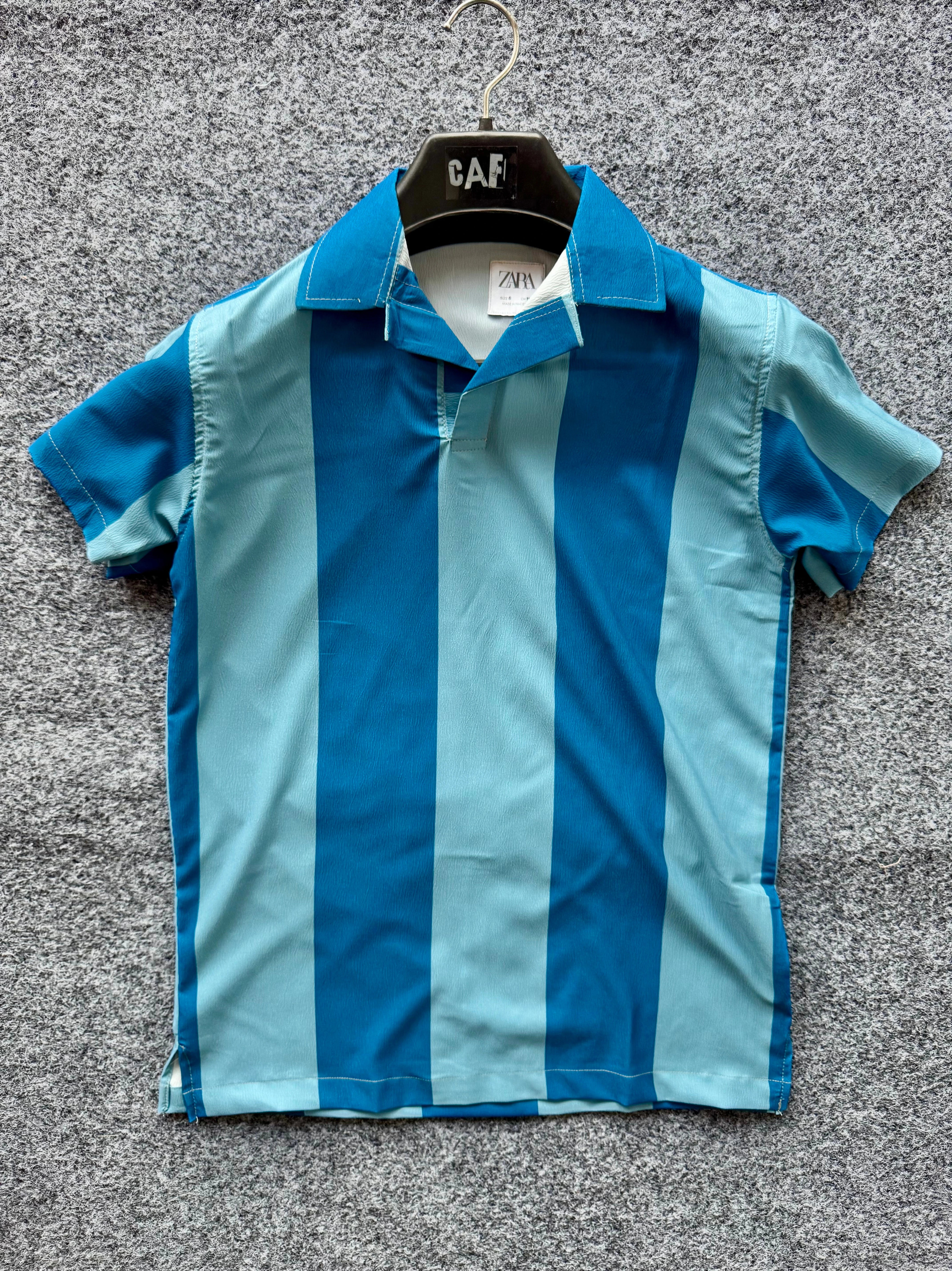 Cuban Collar T-shirt