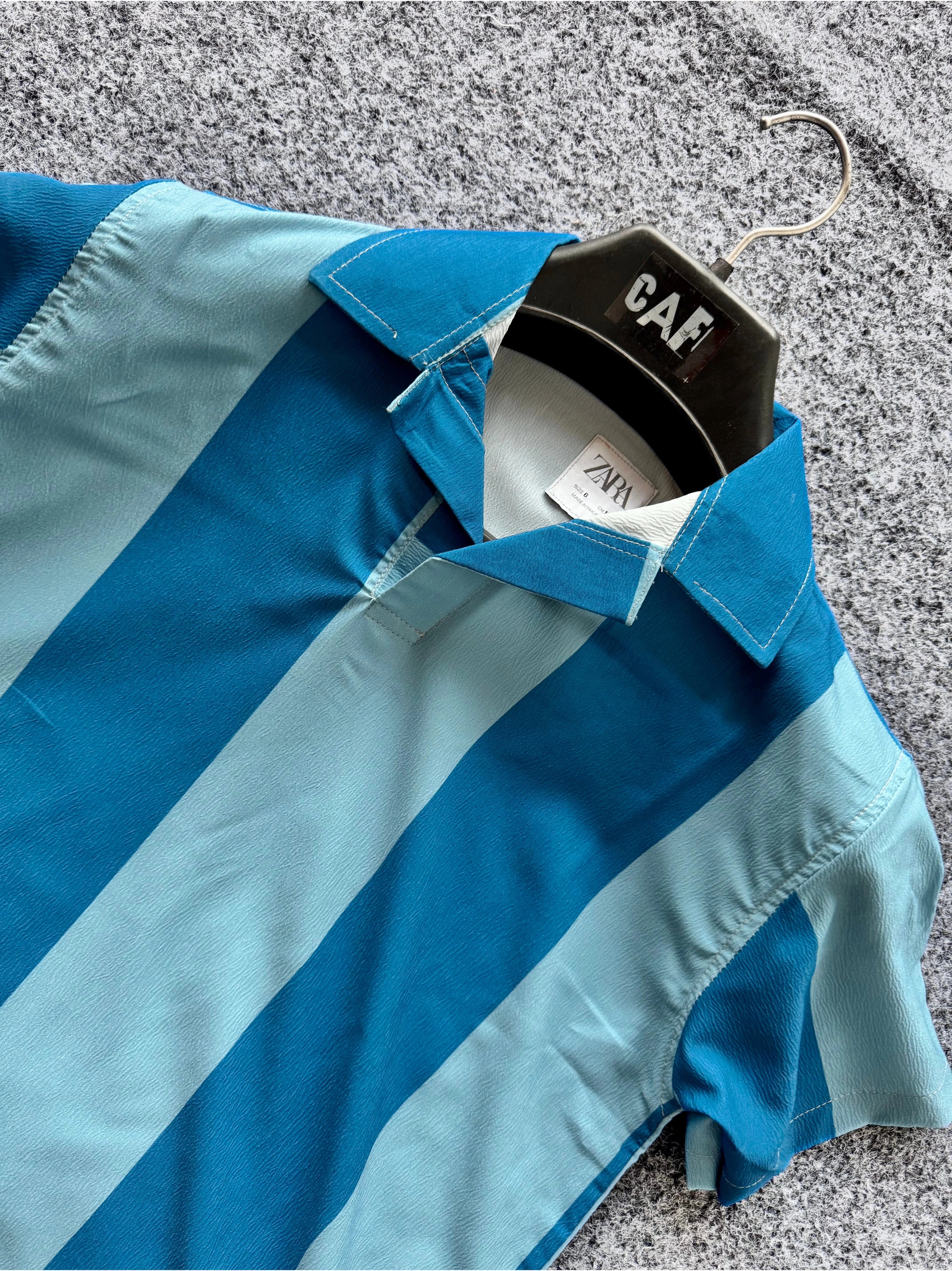 Cuban Collar T-shirt