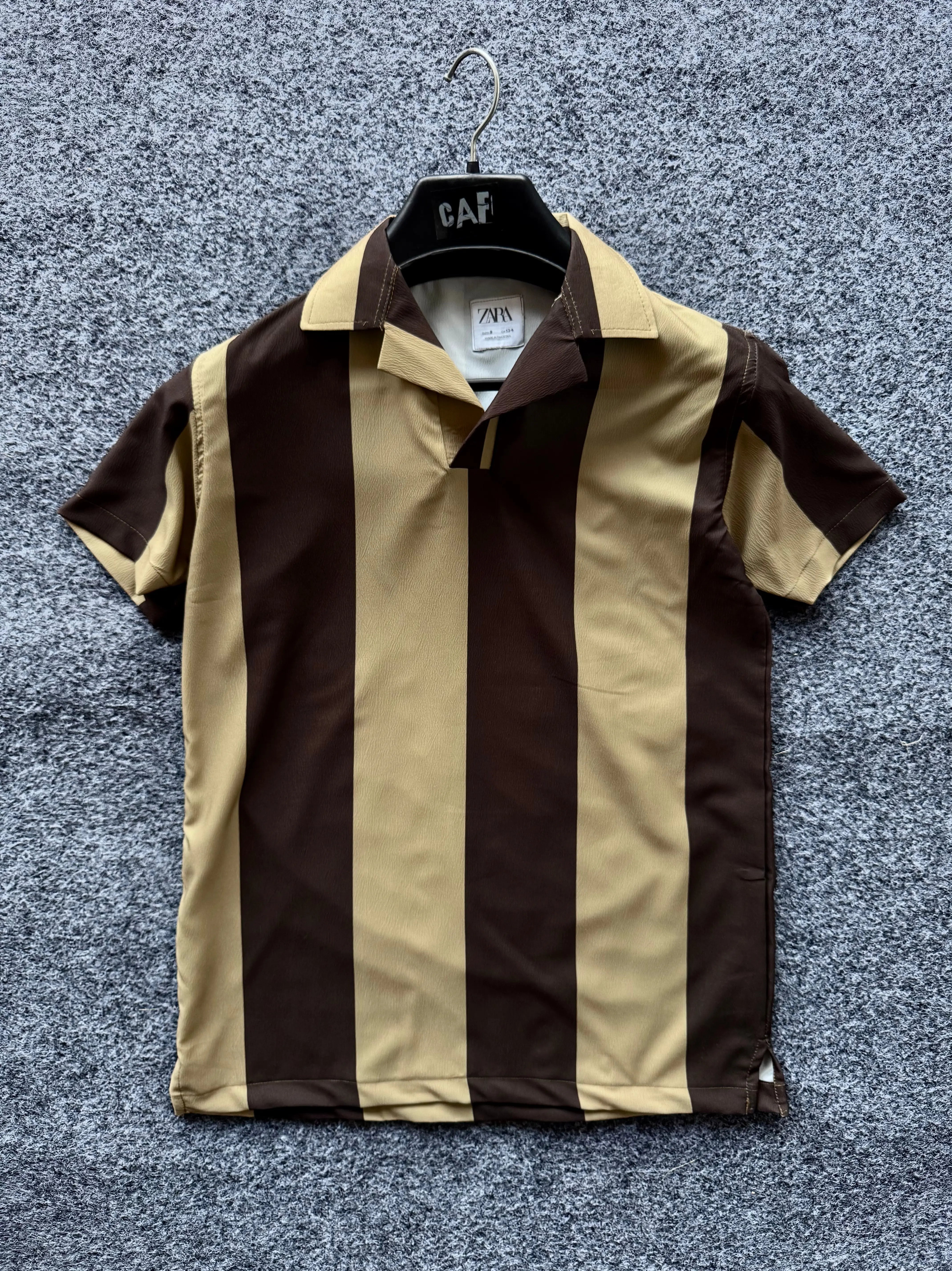 Cuban Collar T-shirt