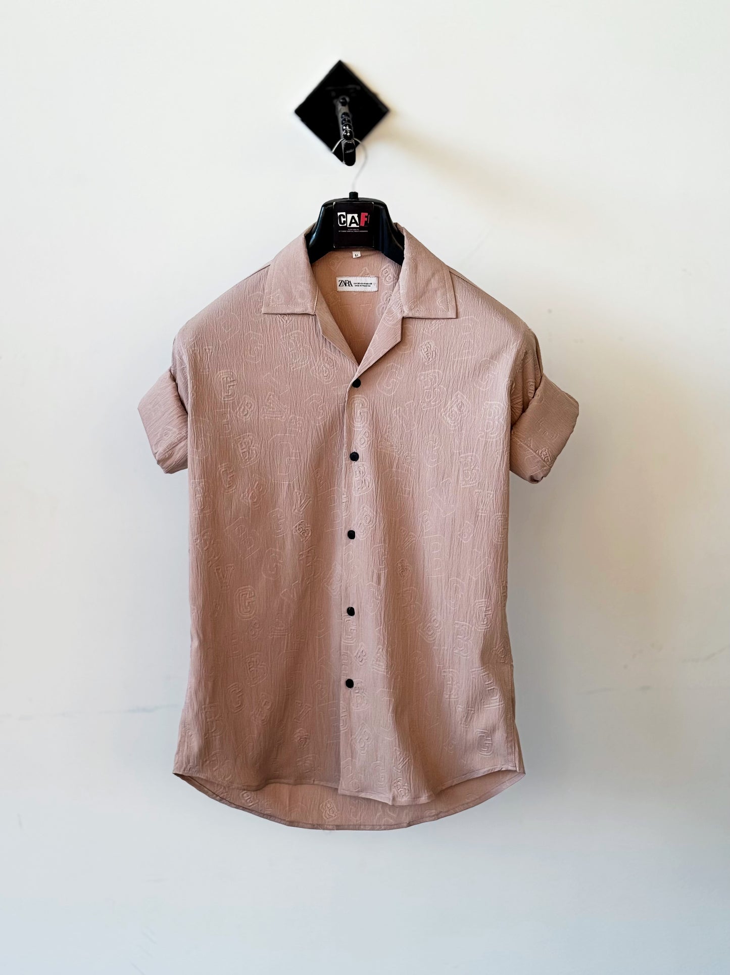 Modern Letter Detailing Shirt