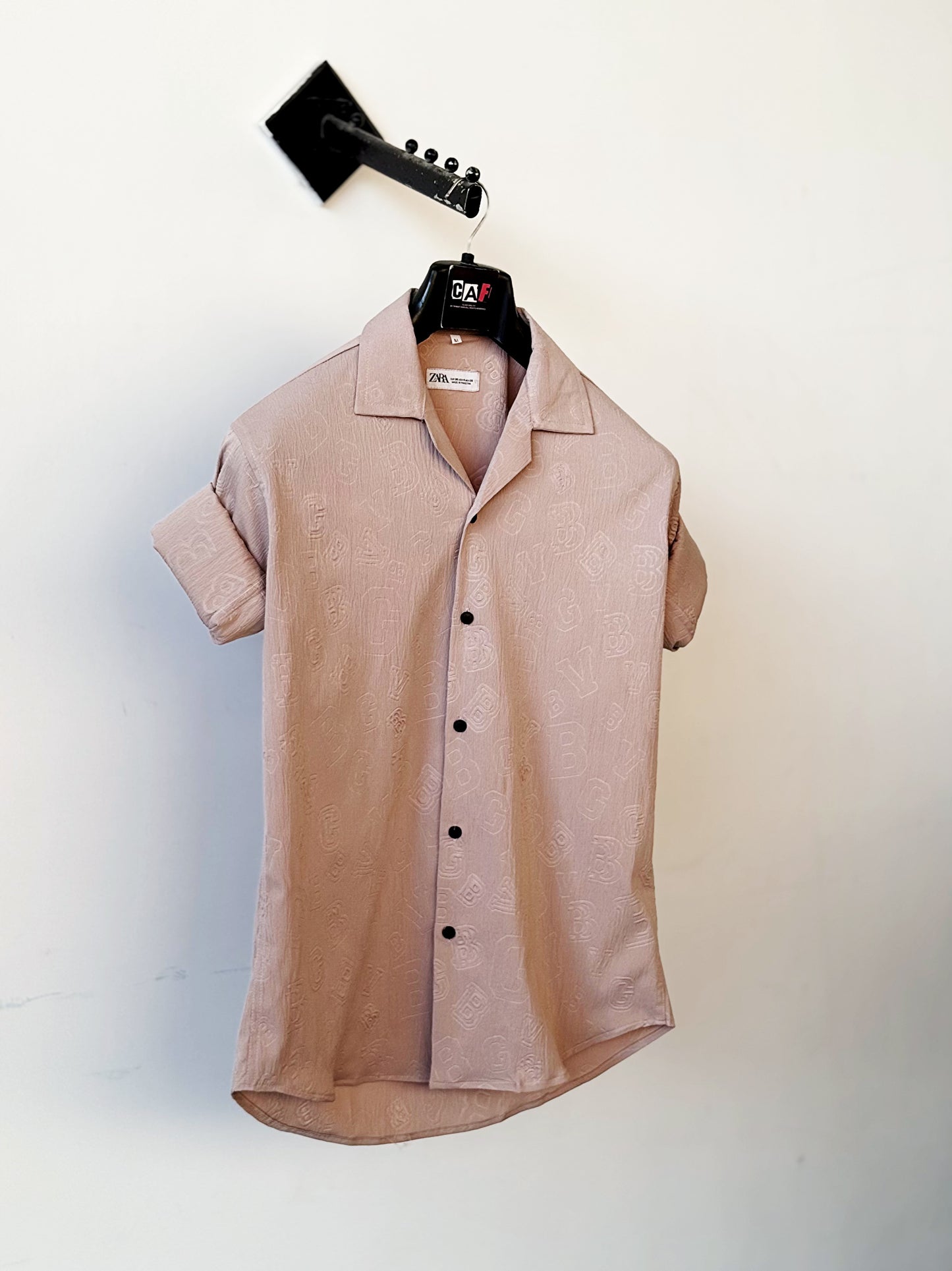 Modern Letter Detailing Shirt