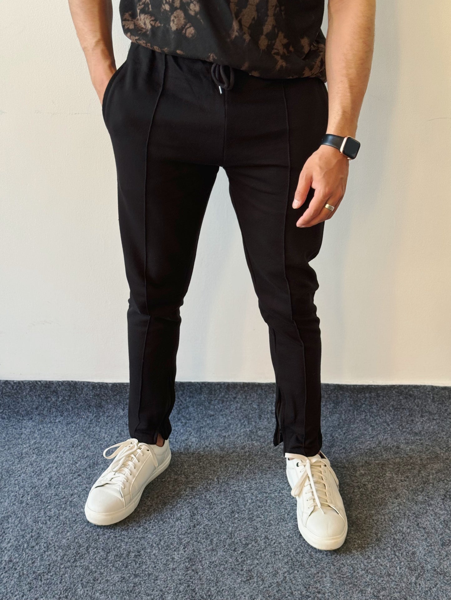 Effortlessly Cool Black Trouser