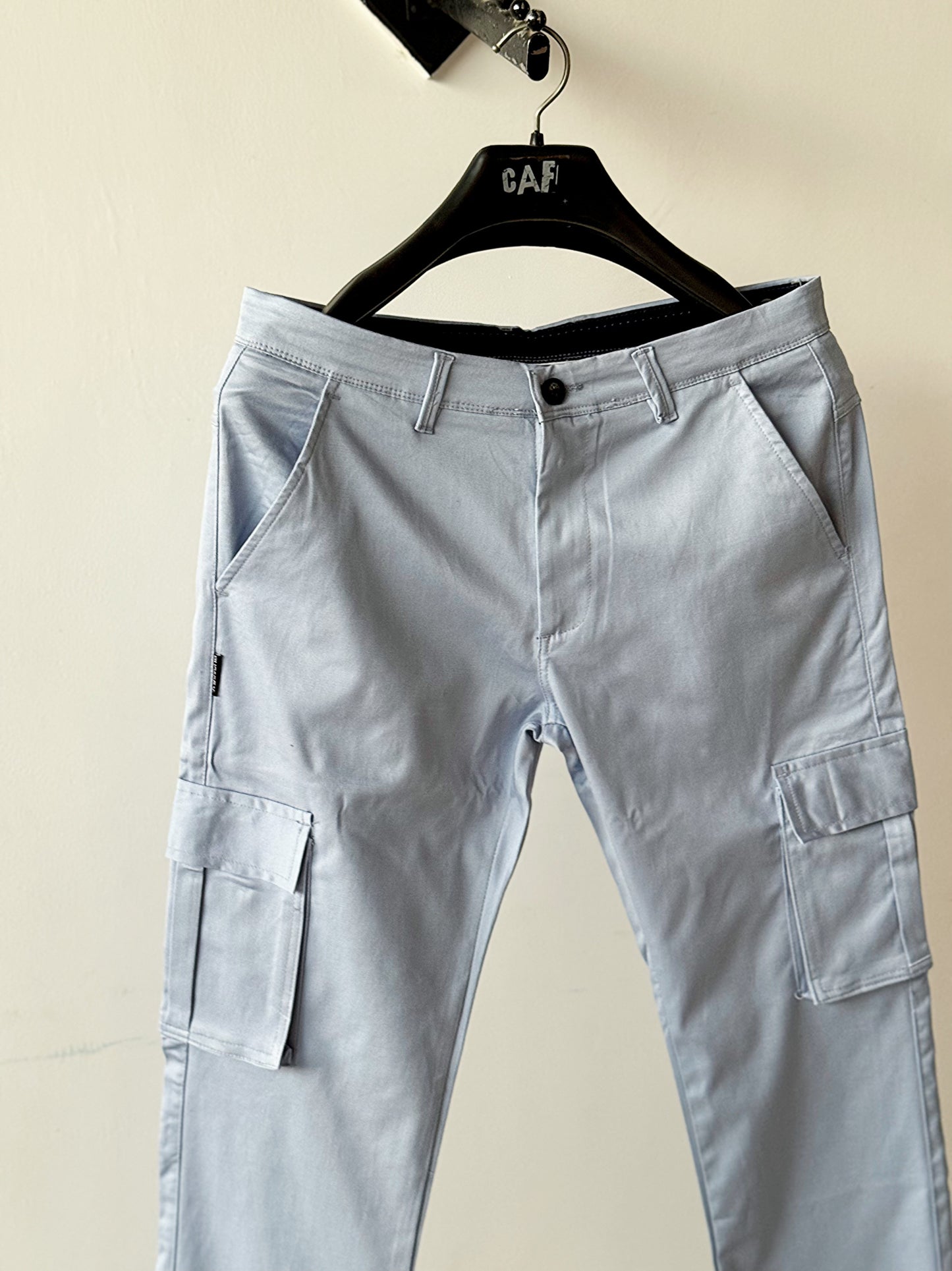 Drawstring Cargo with Side Pockets