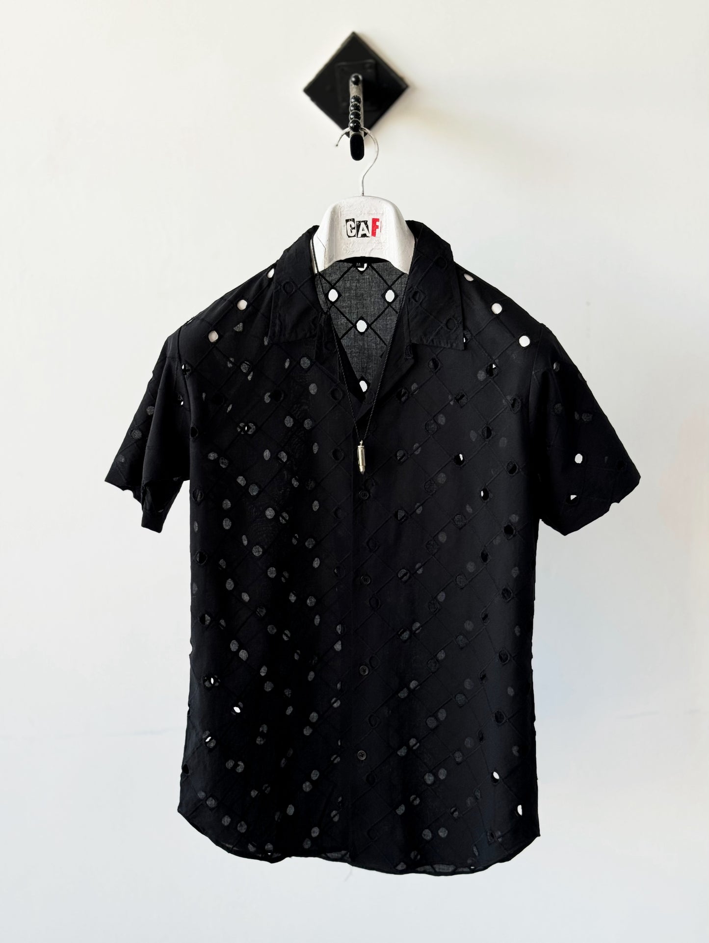 Black Polka Dot Shirt