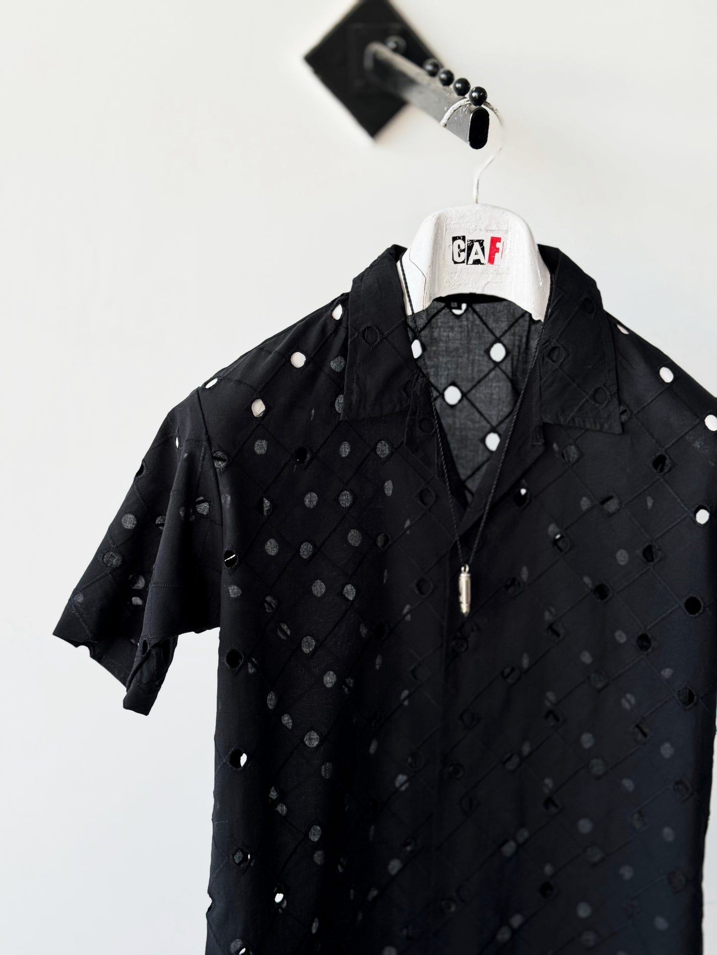 Black Polka Dot Shirt