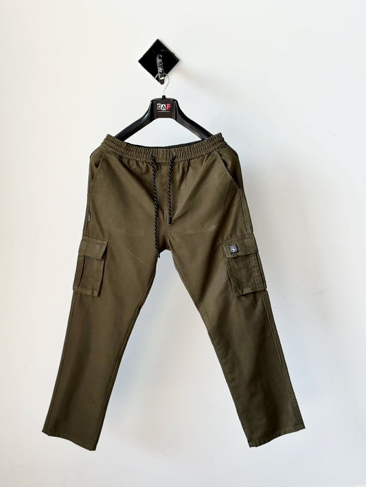 Classic Green Cargo Trousers