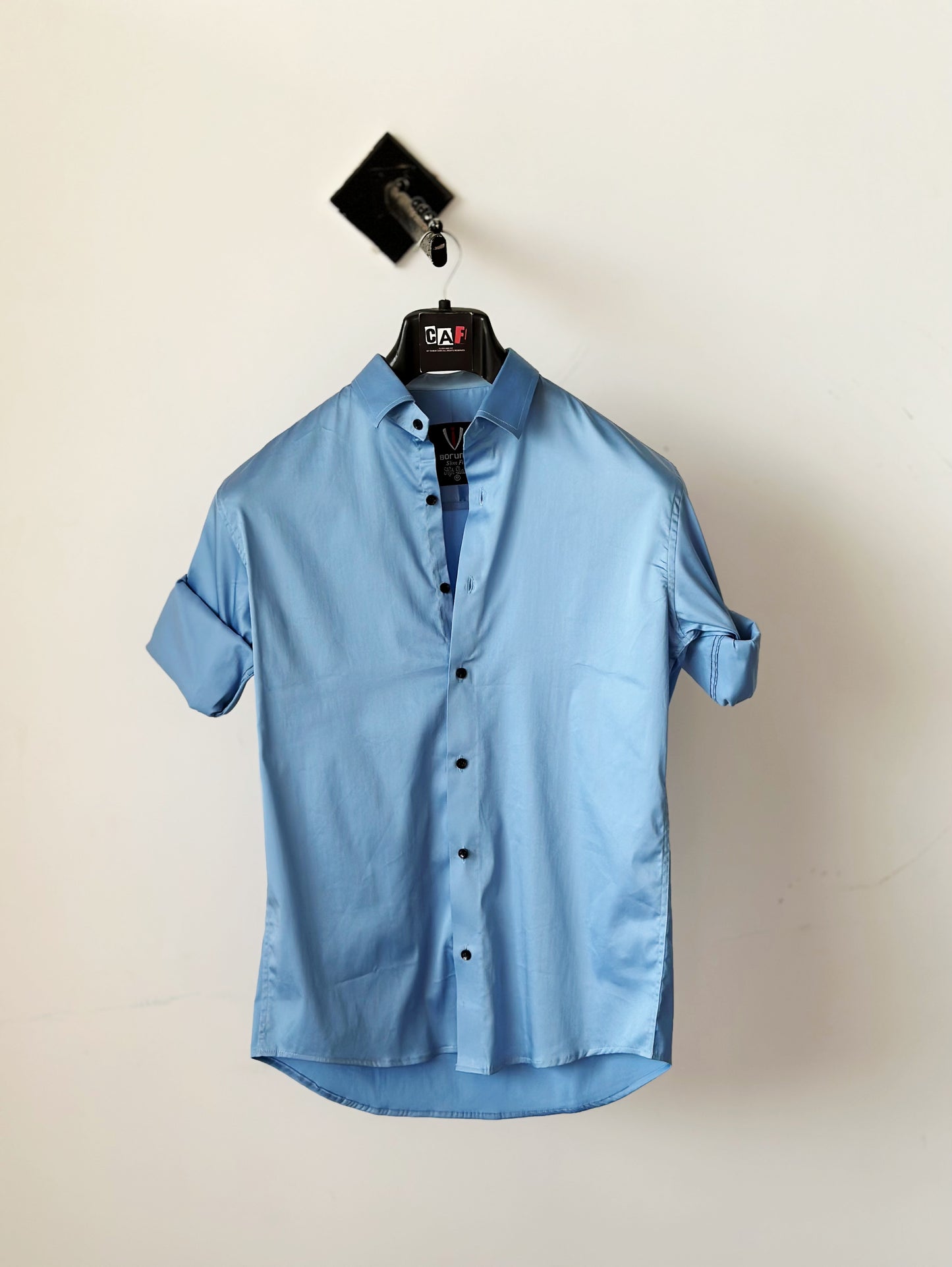 Relaxed Fit Button-Up Shirt