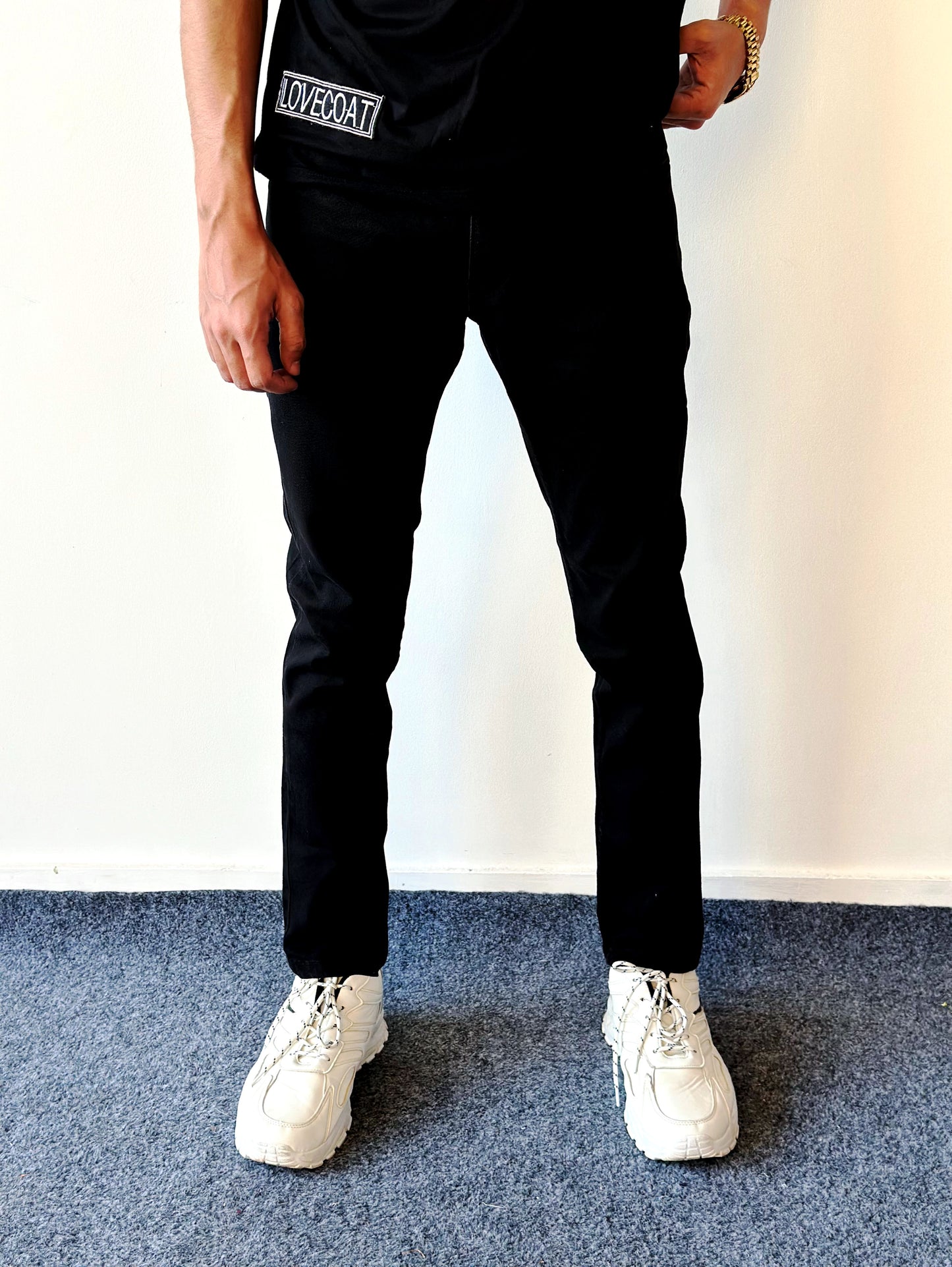 Distinctive & Iconic Black Denim