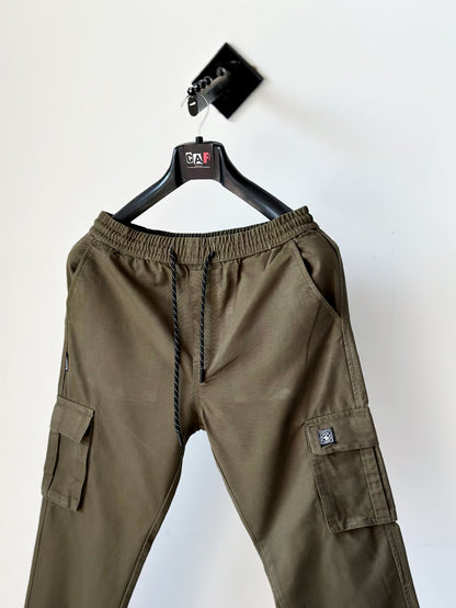 Classic Green Cargo Trousers