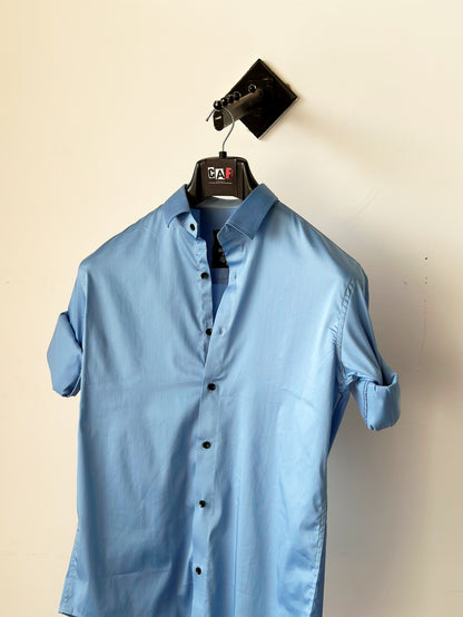 Relaxed Fit Button-Up Shirt