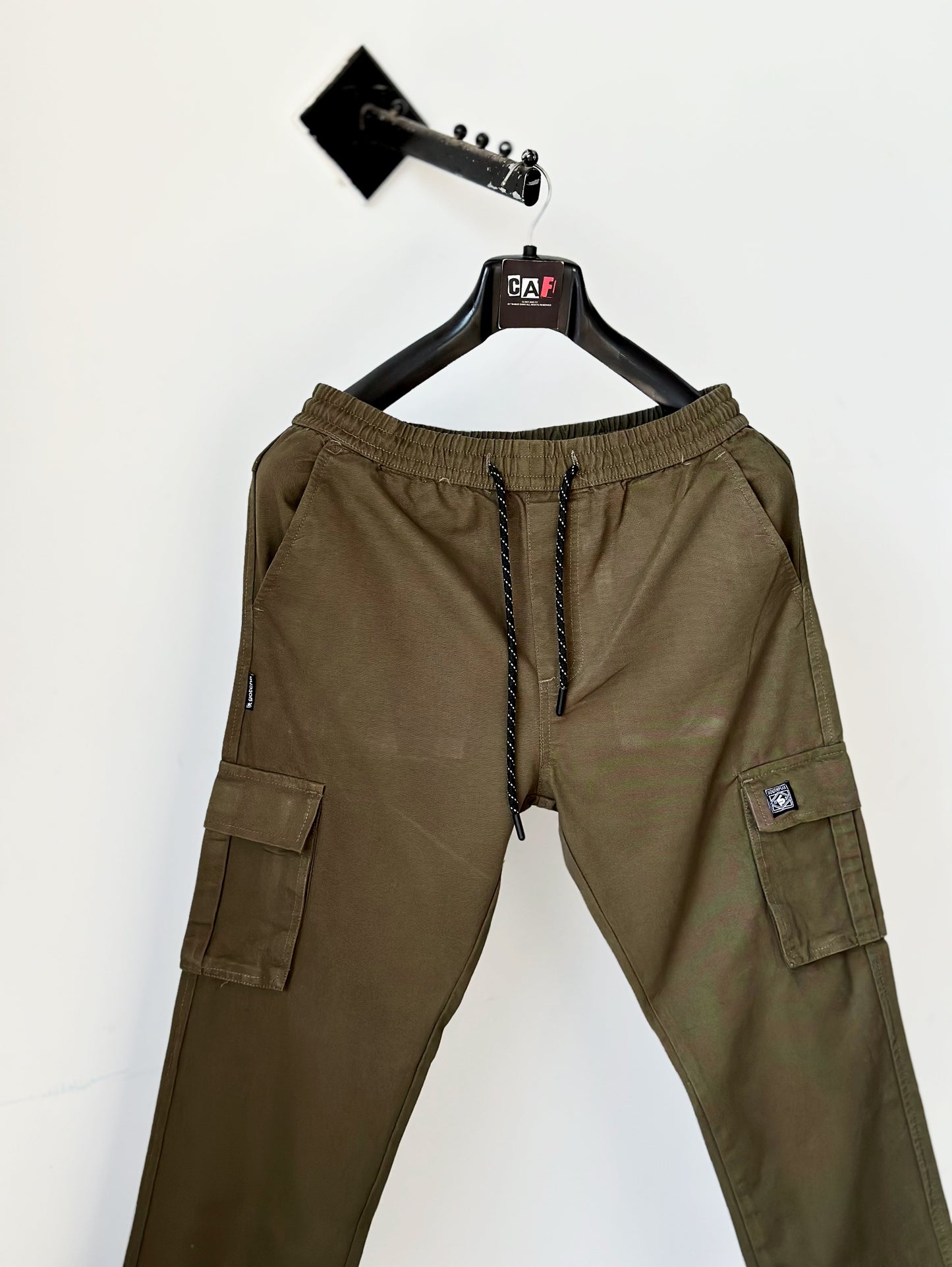 Classic Green Cargo Trousers